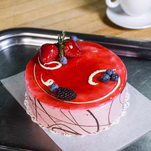 Berry Mousse Cake