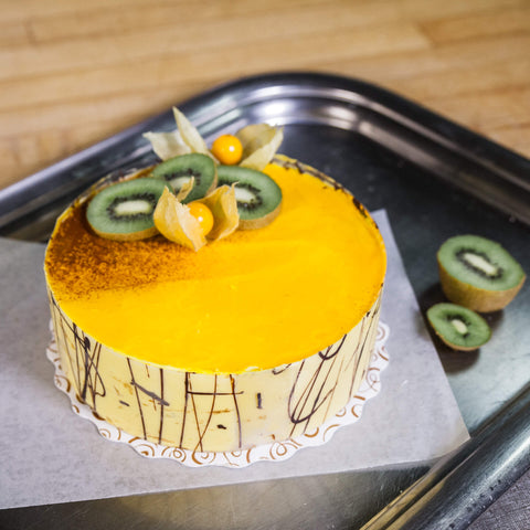 Mango Mousse Cake