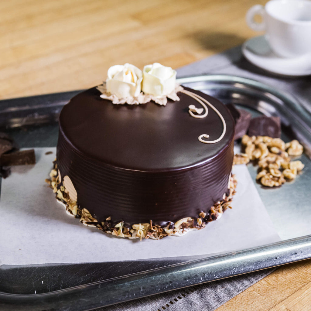 Chocolate Walnut Cake – Chocolada Bakery